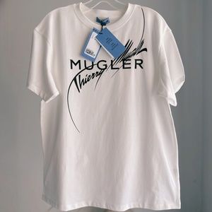Thierry Mugler for H & M UNWORN Logo T-shirt with tags